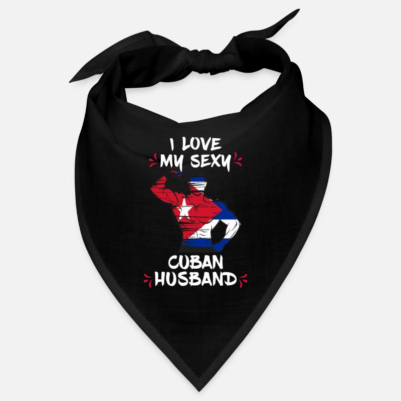 I Love My Cuban husband KubanischeR Ehemann Bandana