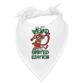 Betrunkenes Rentier - Limited Edition - Spruch - Bandana - Weiß - Vorne