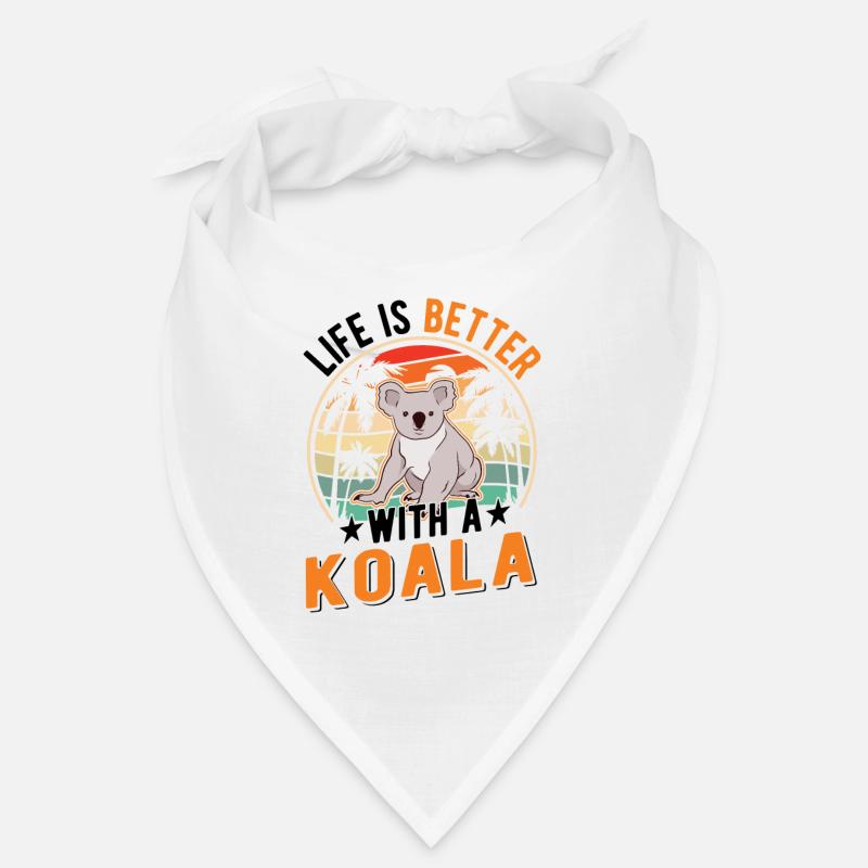 Life is better with a Koala Bandana