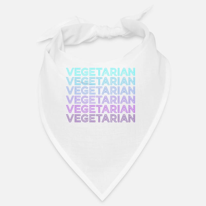 Vegetarian Retro Bandana