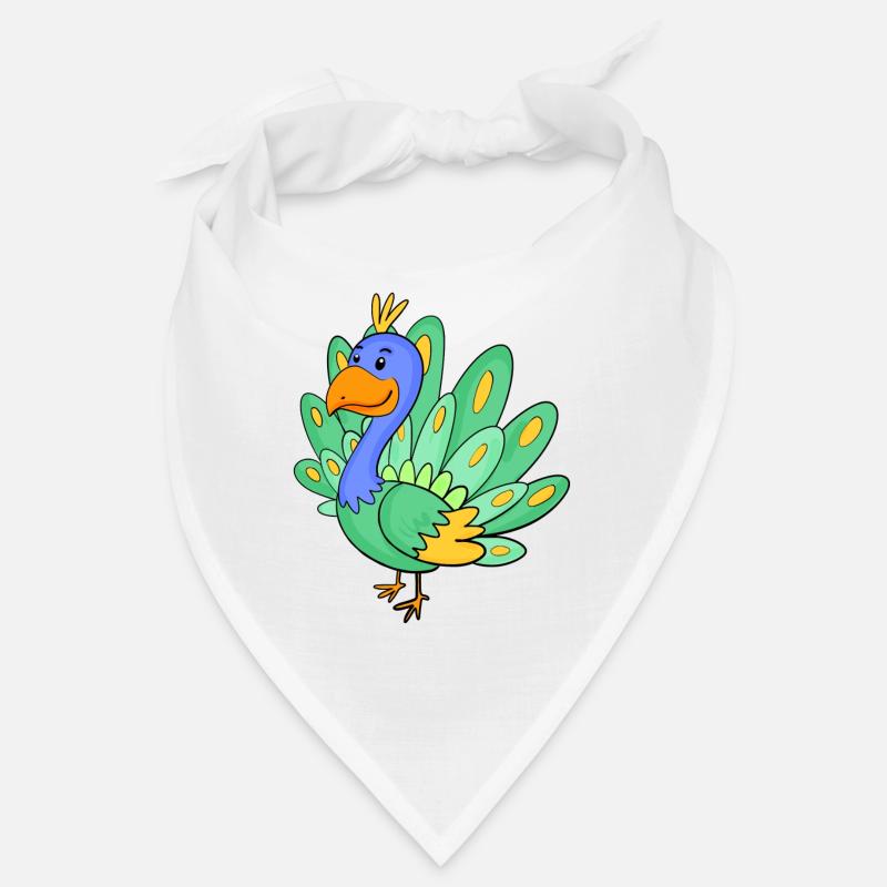 Peacock Bandana