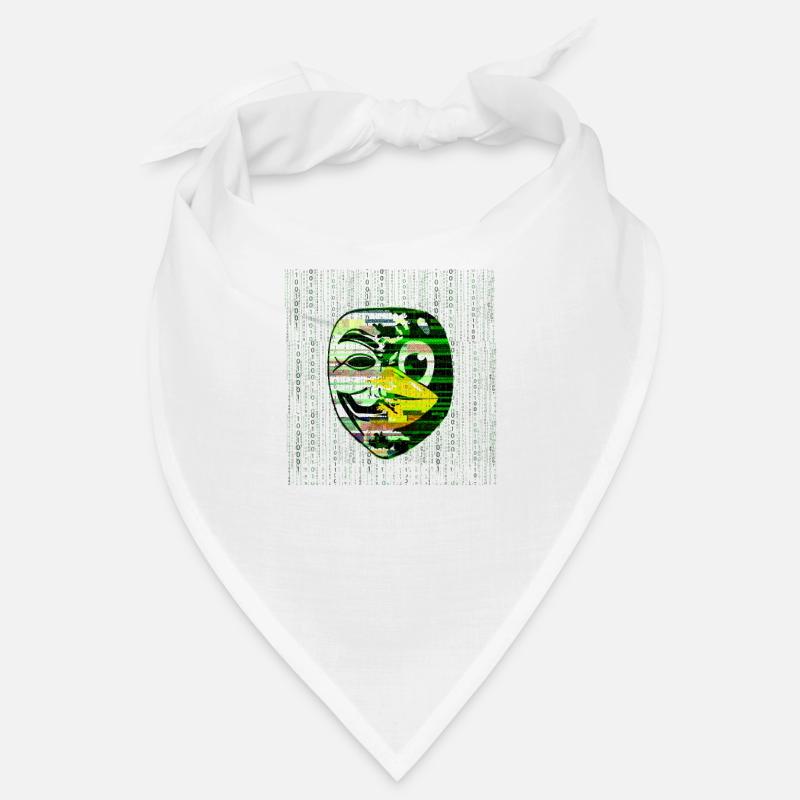 Cyber Security Professional Hacker Maske Linux Bandana