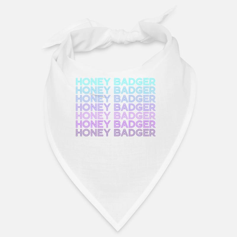 Honigdachs Retro Bandana