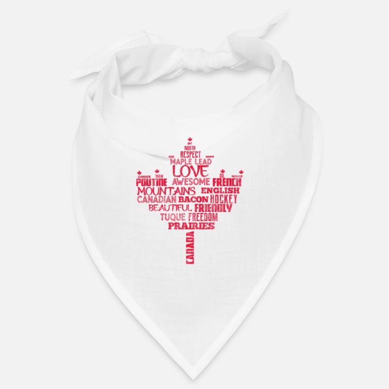 Canada Maple Leaf Flag Canada Vancouver Cadeau Bandana
