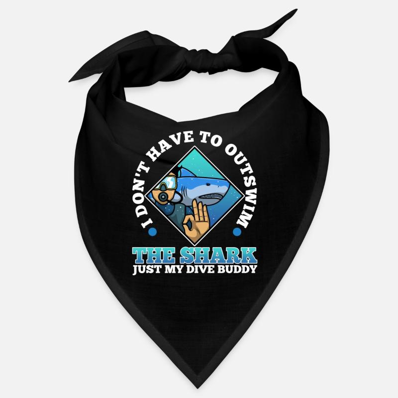 Je n’ai pas besoin de surpasser le requin, mon copain de plongée Bandana