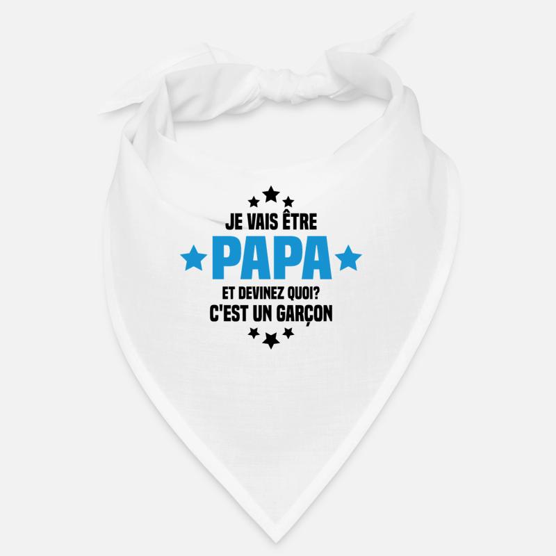 Je vais être papa et devinez quoi c'est un garçon Bandana