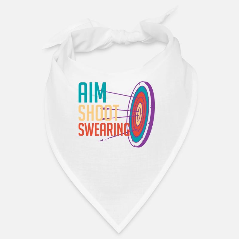 Aim Solve Curse Again Archery Bandana
