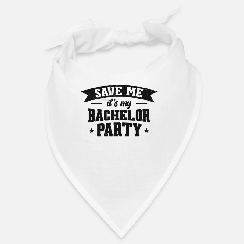Le célibataire boit un enterrement de vie de garçon Bandana