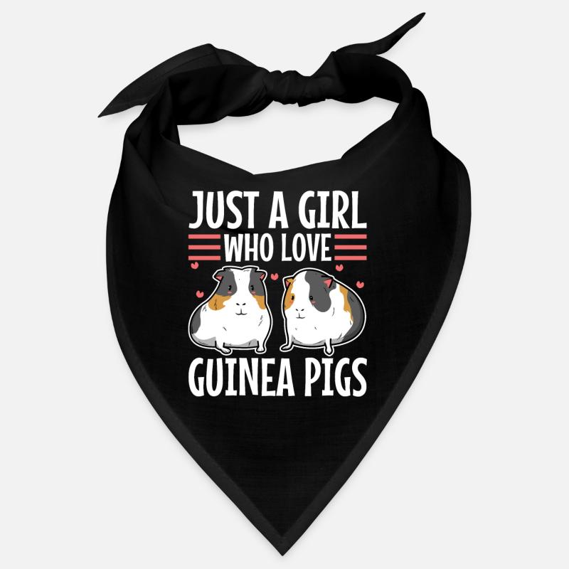 Juste une fille qui aime les cochons d’Inde Bandana