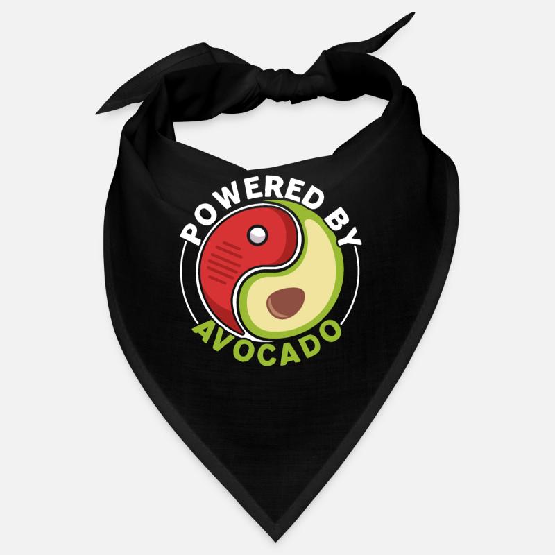Propulsé par Avocado Guac Guacamole Avocado-Lie Bandana