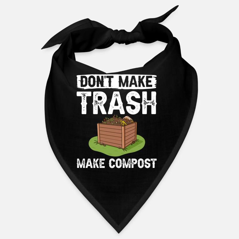 Compostage Compost Worm Waste Bandana