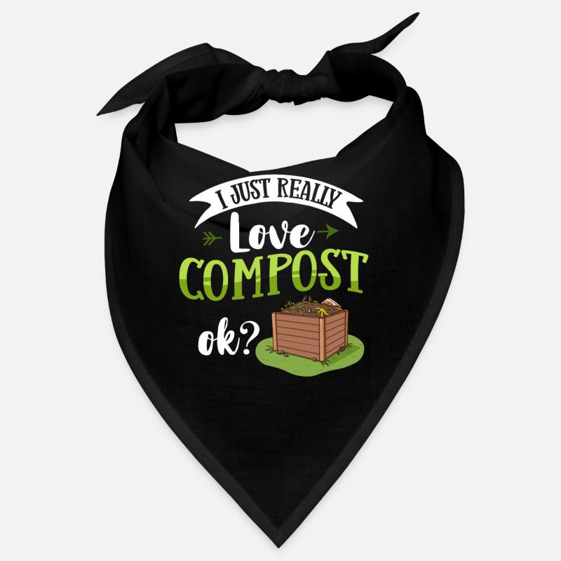 Composting Compost Worm Waste Bandana