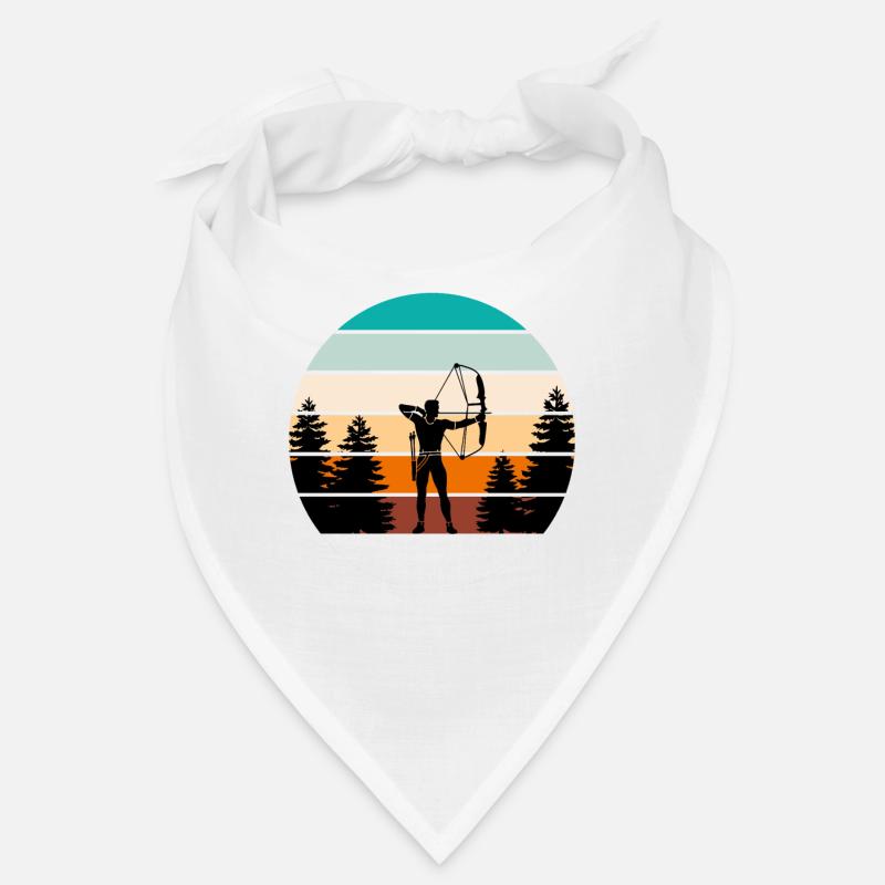 Vintage Archer Compound Bow Archery Bandana