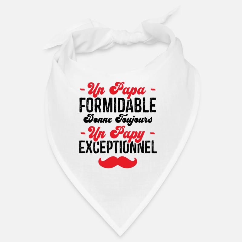 Papa Formidable Donne Toujours Papy Exceptionnel Bandana