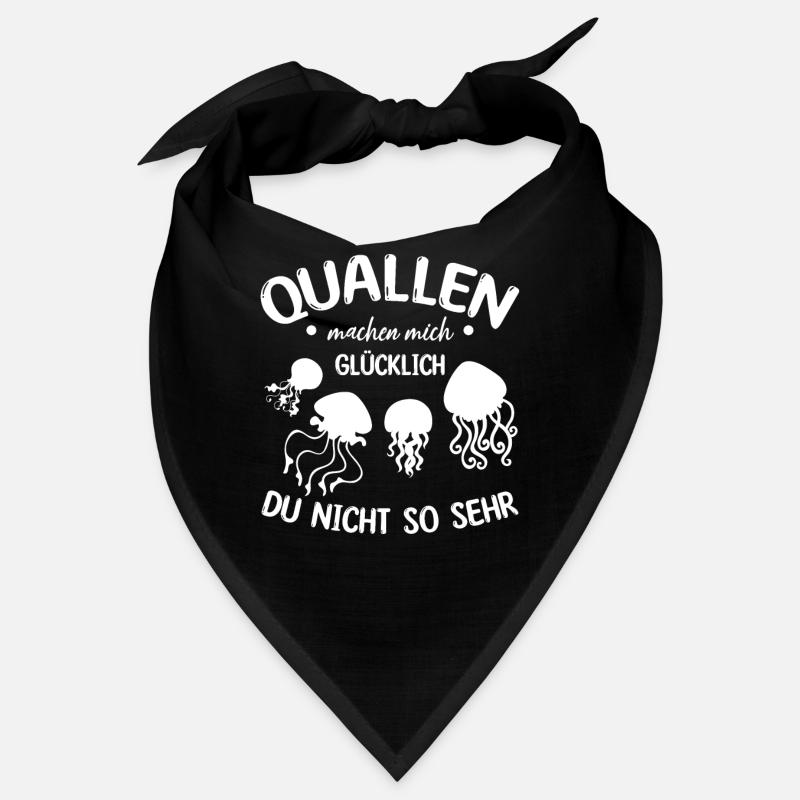 Quallen machen mich glücklich du nicht so sehr I Bandana