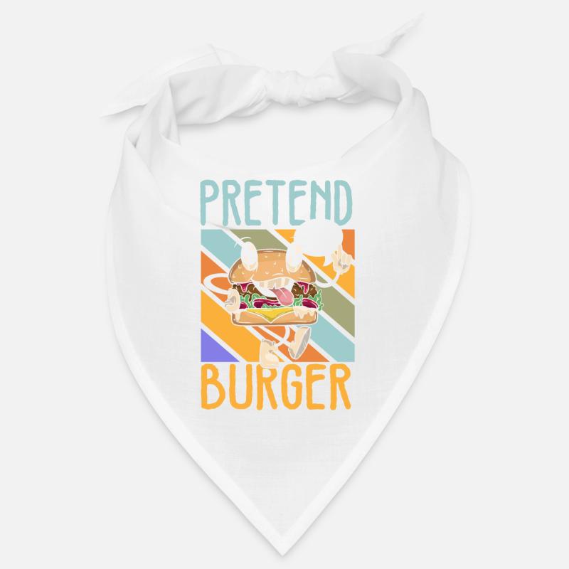Imagine I'm a Burger Hamburger Eater F Bandana