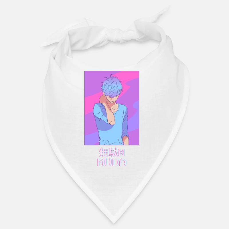 Emo Anime Young Vaporwave Esthétique Muda Geschen Bandana