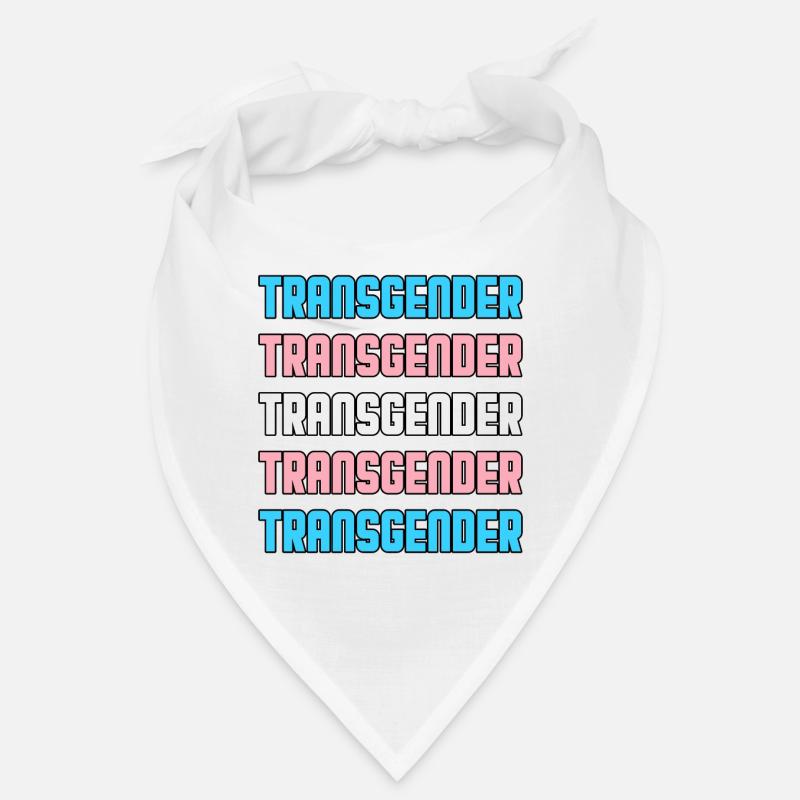 Drapeau transgenre Trans Pride LGBTQ Bandana