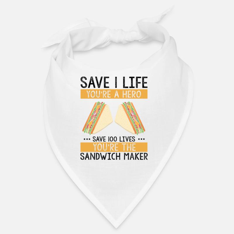 Food Makers Grill BBQ Sandwich Grill Master Bandana