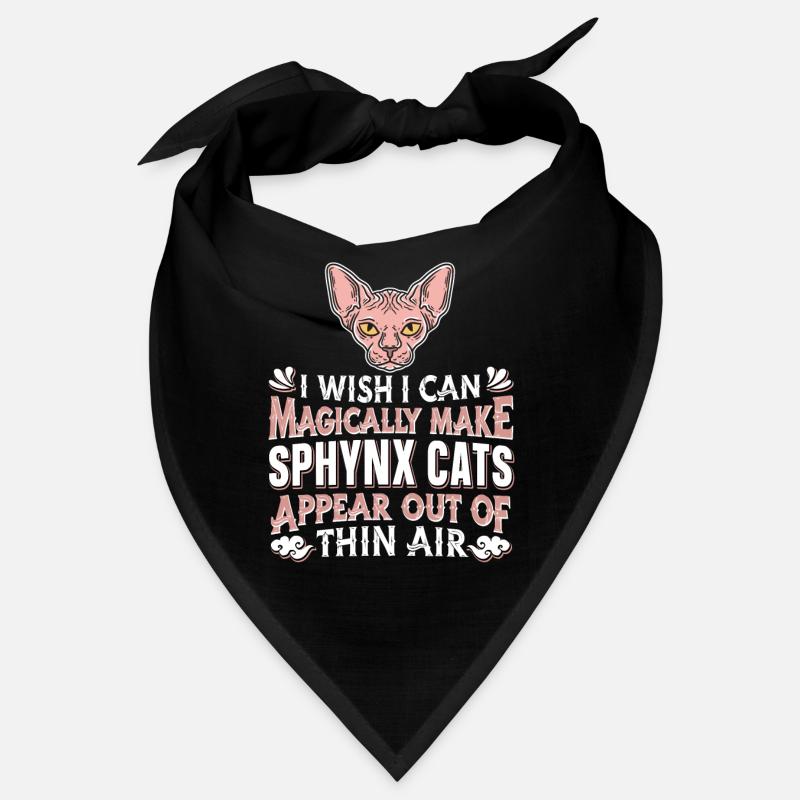 Sphynx Chat Bandana