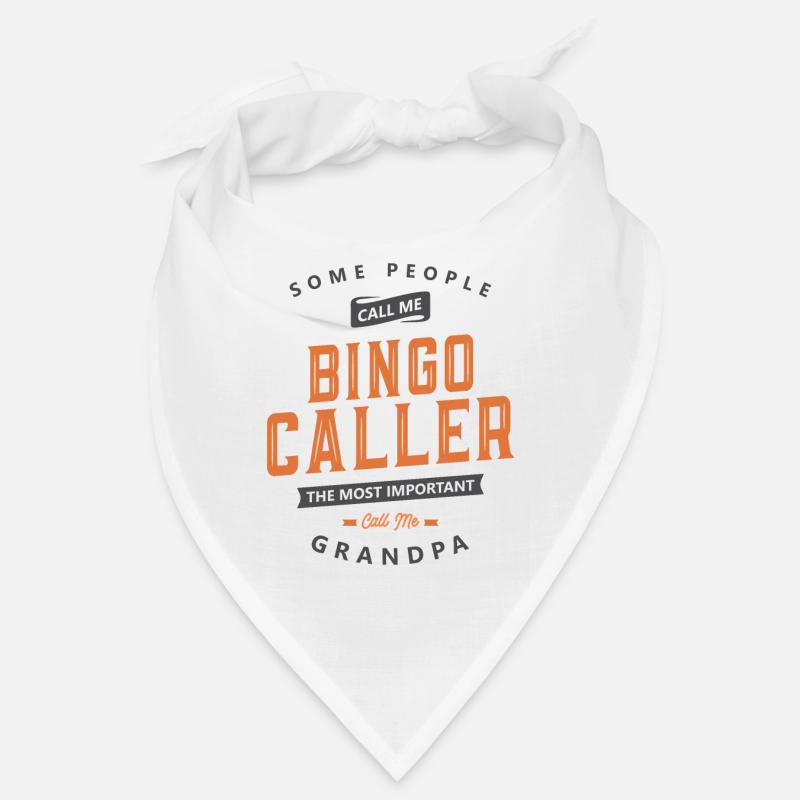Bingo Caller Lustige Berufsbezeichnung Beruf Bandana