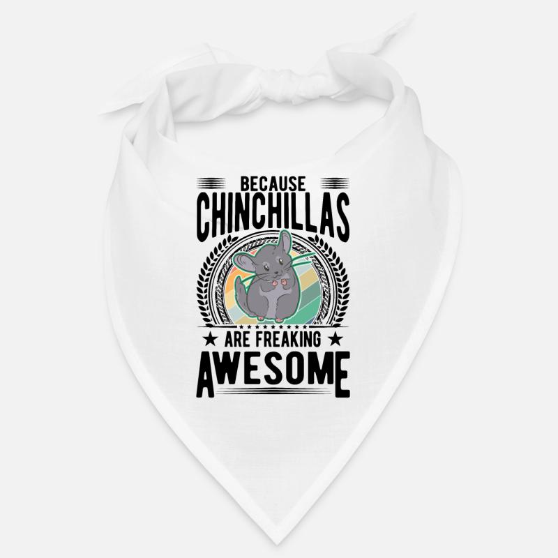 Parce que les chinchillas sont impressionnants Bandana