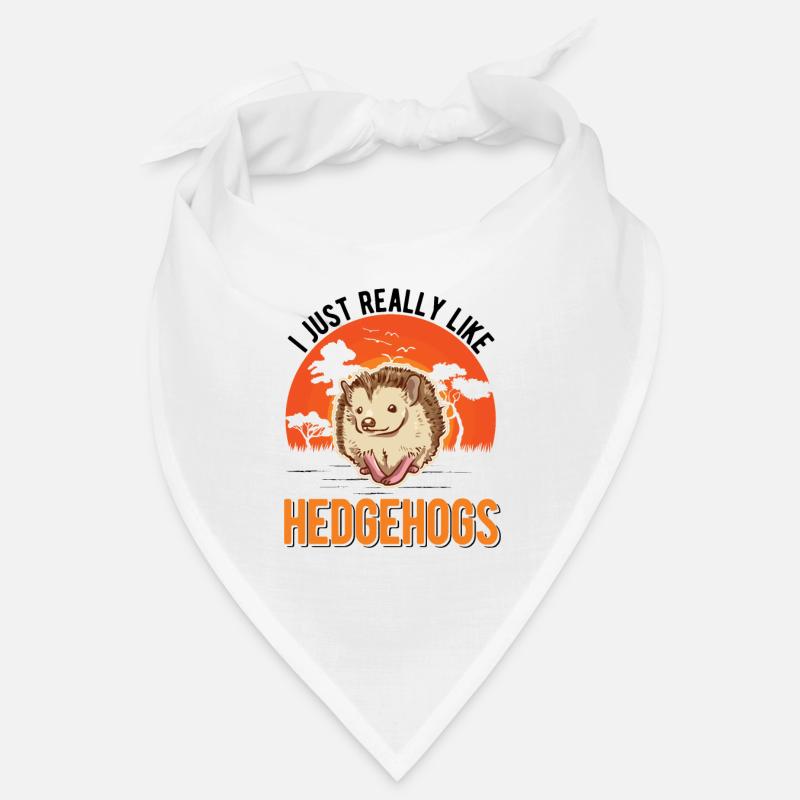 I just really like Hedgehogs Igel Bandana