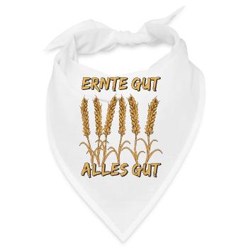 ERNTE GUT ALLES GUT - Bandana - Weiß - Vorne