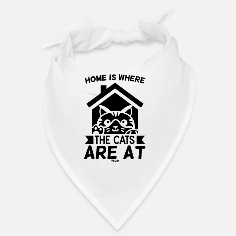 Tierheim Katze Katzenfreund Geschenk Bandana