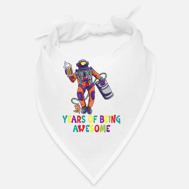 28e anniversaire Astronaute Astronomie Système solaire Bandana