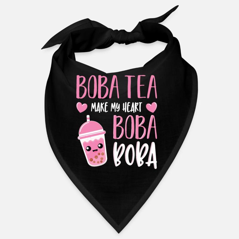 Propulsé par Tea Bubble Milk Tea Lovers Idée cadeau Bandana