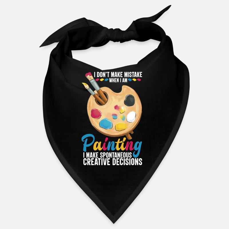 Art créatif Peinture Design traditionnel Gesch Bandana