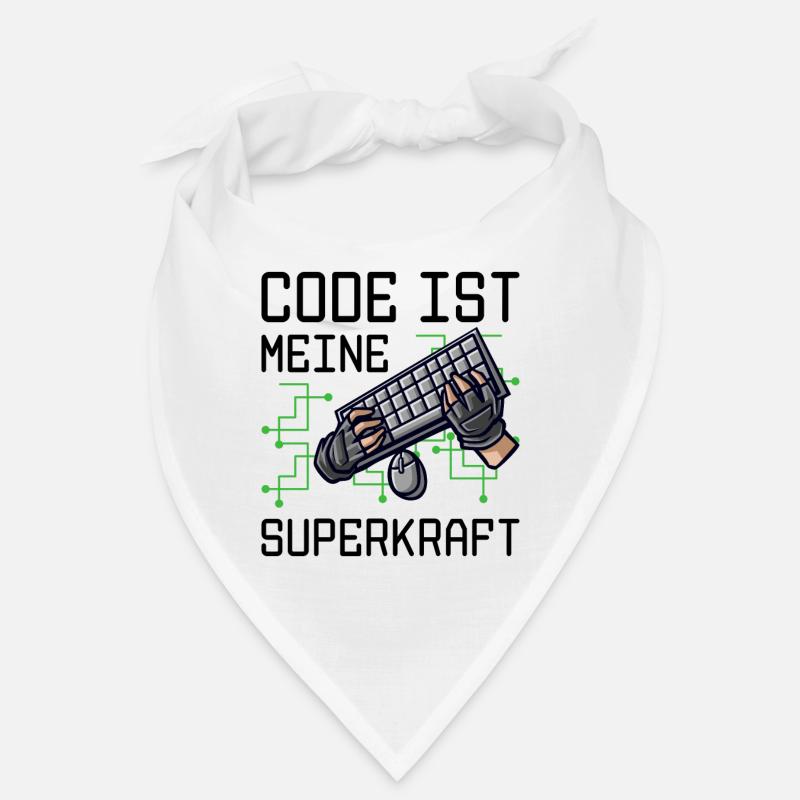 Code Ist Meine Superkraft Software Entwickler Code Bandana