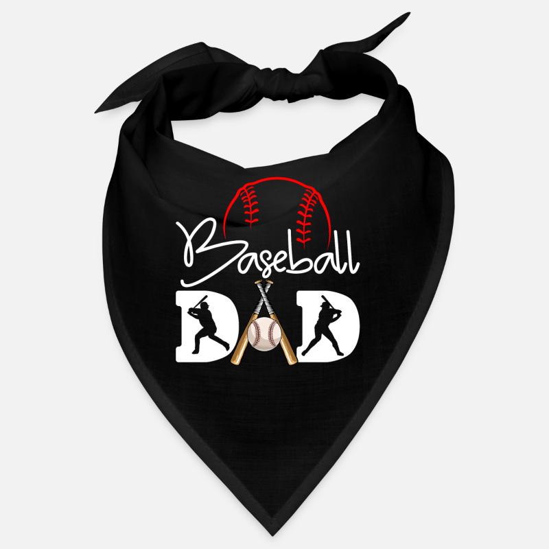 Baseball Dad Player Lovers Fathers Day Bandana