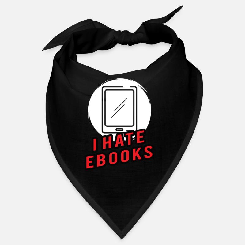 Buchleser Leseliteratur Bücherwurm Geschenkidee Bandana