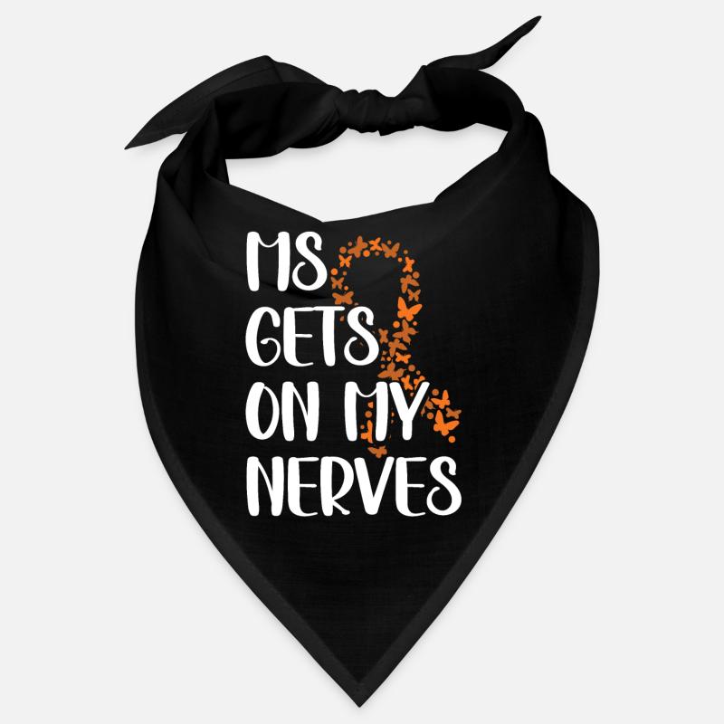 MS Gets On My Nerves Multiple Sclerosis Awareness Bandana