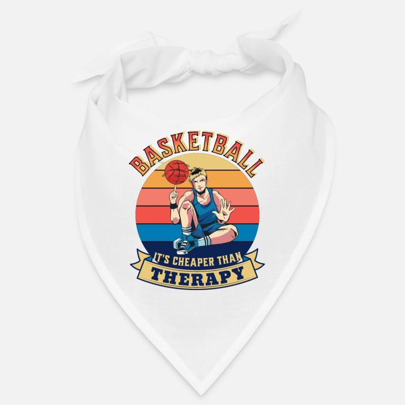 Basketball its cheaper than Therapy Sommer Design Bandana