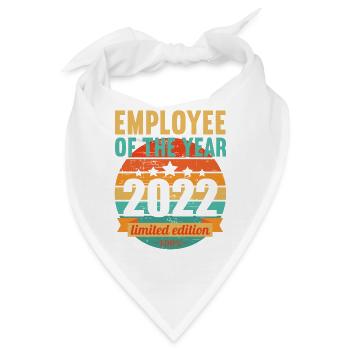 Mitarbeiter des Jahres 2022 - Bandana - Weiß - Vorne