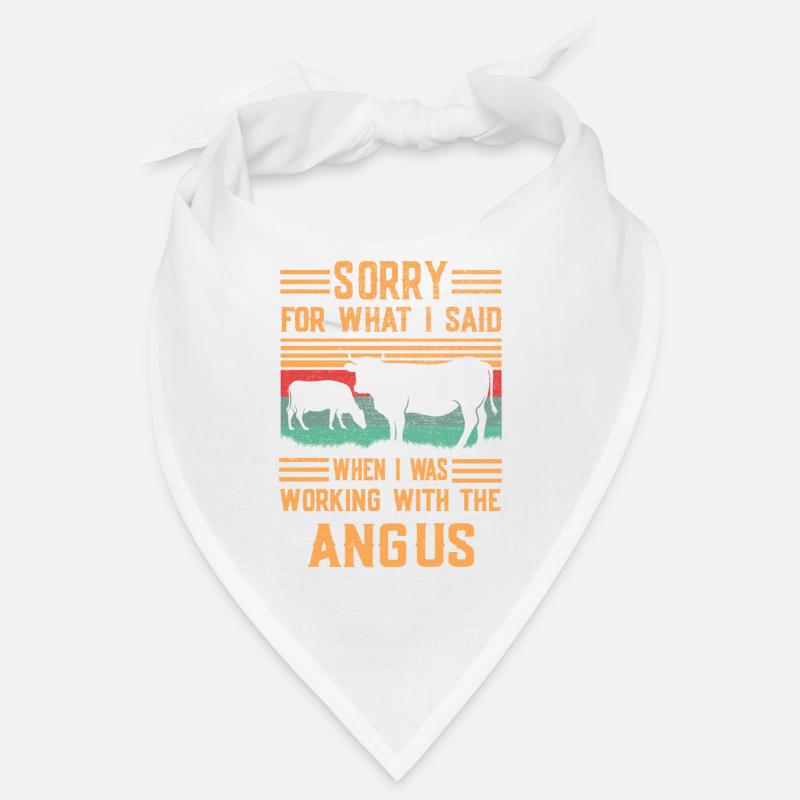 Désolé pour ce que j’ai dit, Angus Bandana