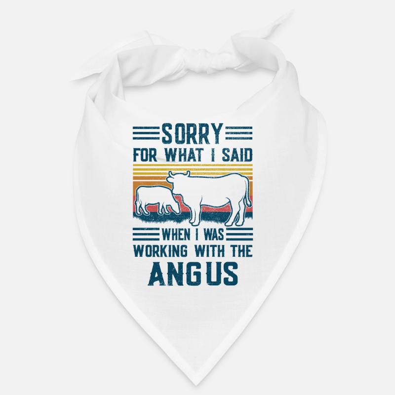 Désolé pour ce que j’ai dit, Angus Bandana