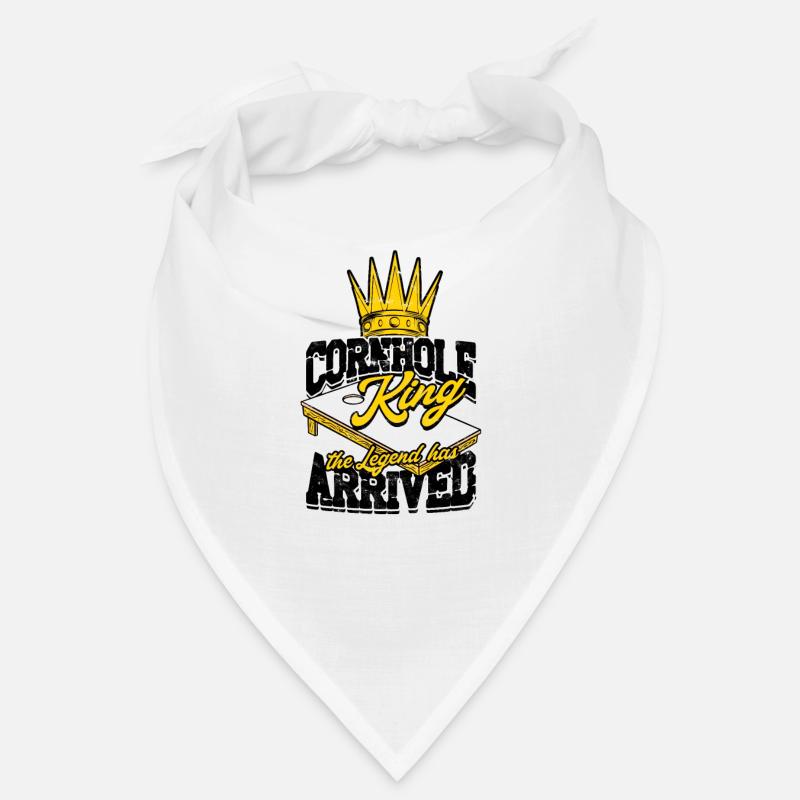 Cornhole roi la légende est arrivée - Cornhole Bandana