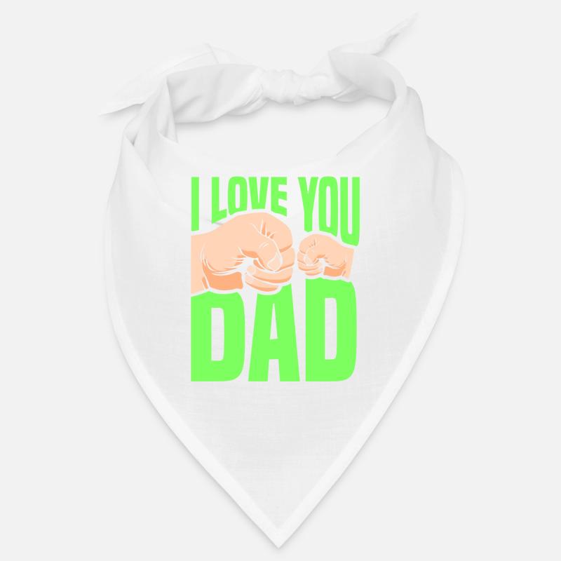 Ich Liebe Dich Papa Vater Tag Vater Papi Sprüche Bandana