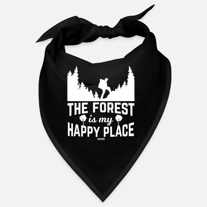 The Forest Is my Happy Place Bandana