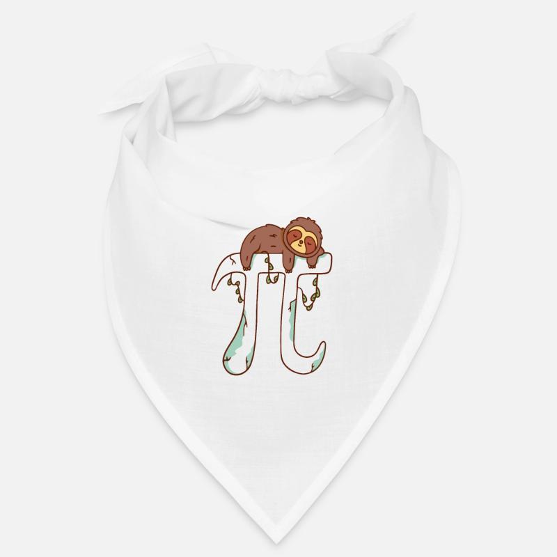 Math Pi Sloth Mathematics Teacher Student Joke Bandana
