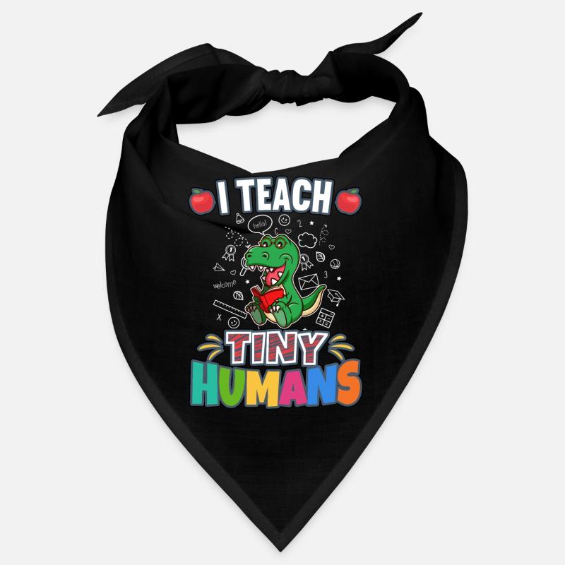 I Teach Tiny Humans Elementary School Teacher Bandana