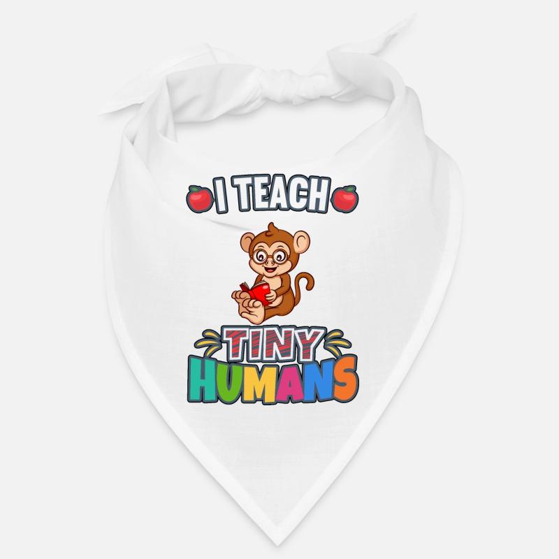 I Teach Tiny Humans Elementary School Teacher Bandana