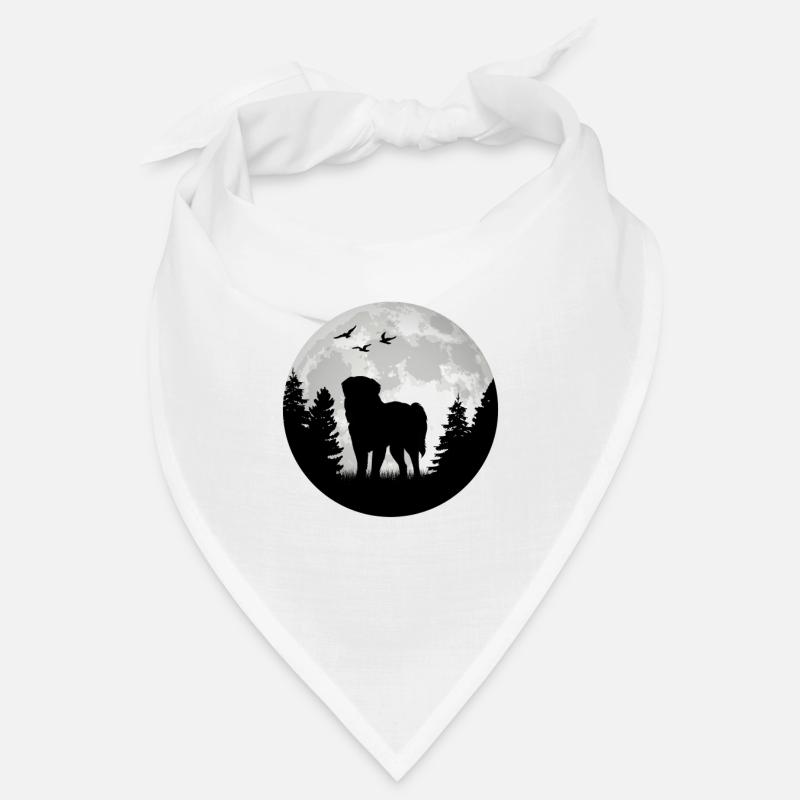 Leonberger Moon Bandana