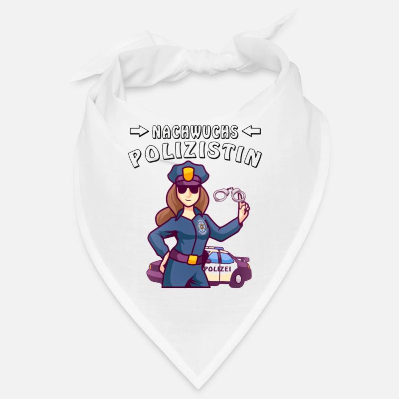 NACHWUCHS POLIZISTIN Bandana