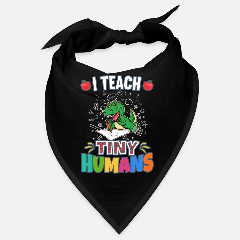 I Teach Tiny Humans Elementary School Teacher Bandana