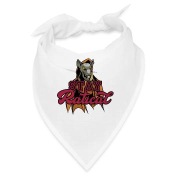 Rat Ratical Rodent Rat Owners Pet - Bandana - Weiß - Vorne